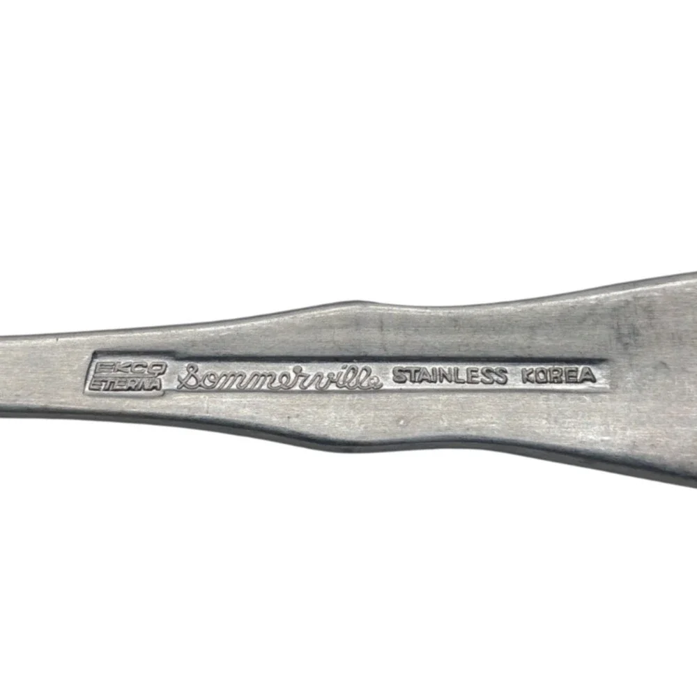 EKCO Eterna Stainless Sommerville 17 Spoons Flatware from Korea / 2‎ Sizes